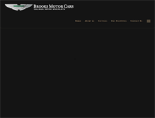 Tablet Screenshot of brooksmotorcars.com